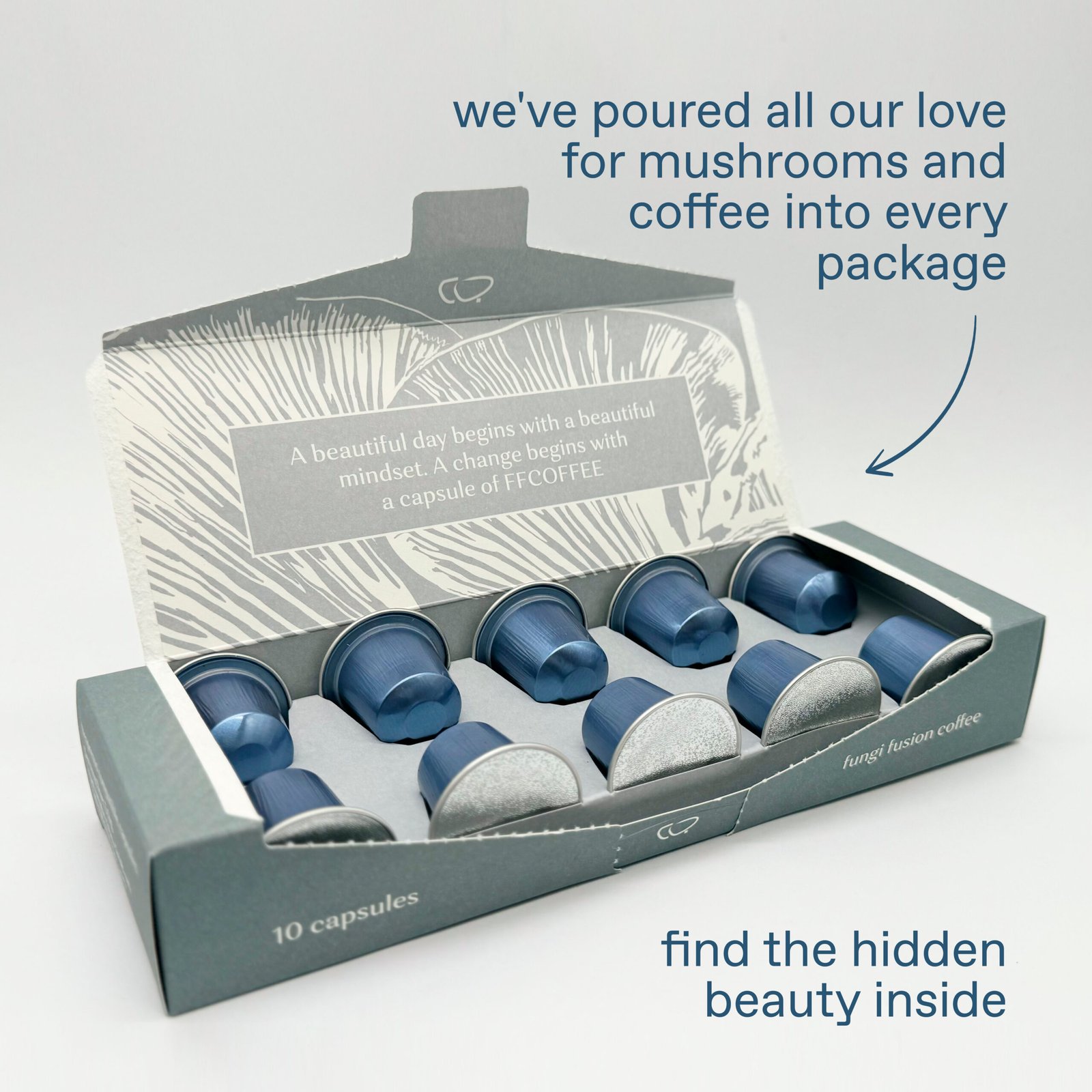 Lion’s Mane THE SENSE MUSHROOM COFFEE PODS