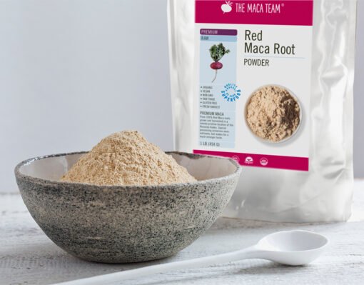 Organic Premium Raw Red Maca Powder